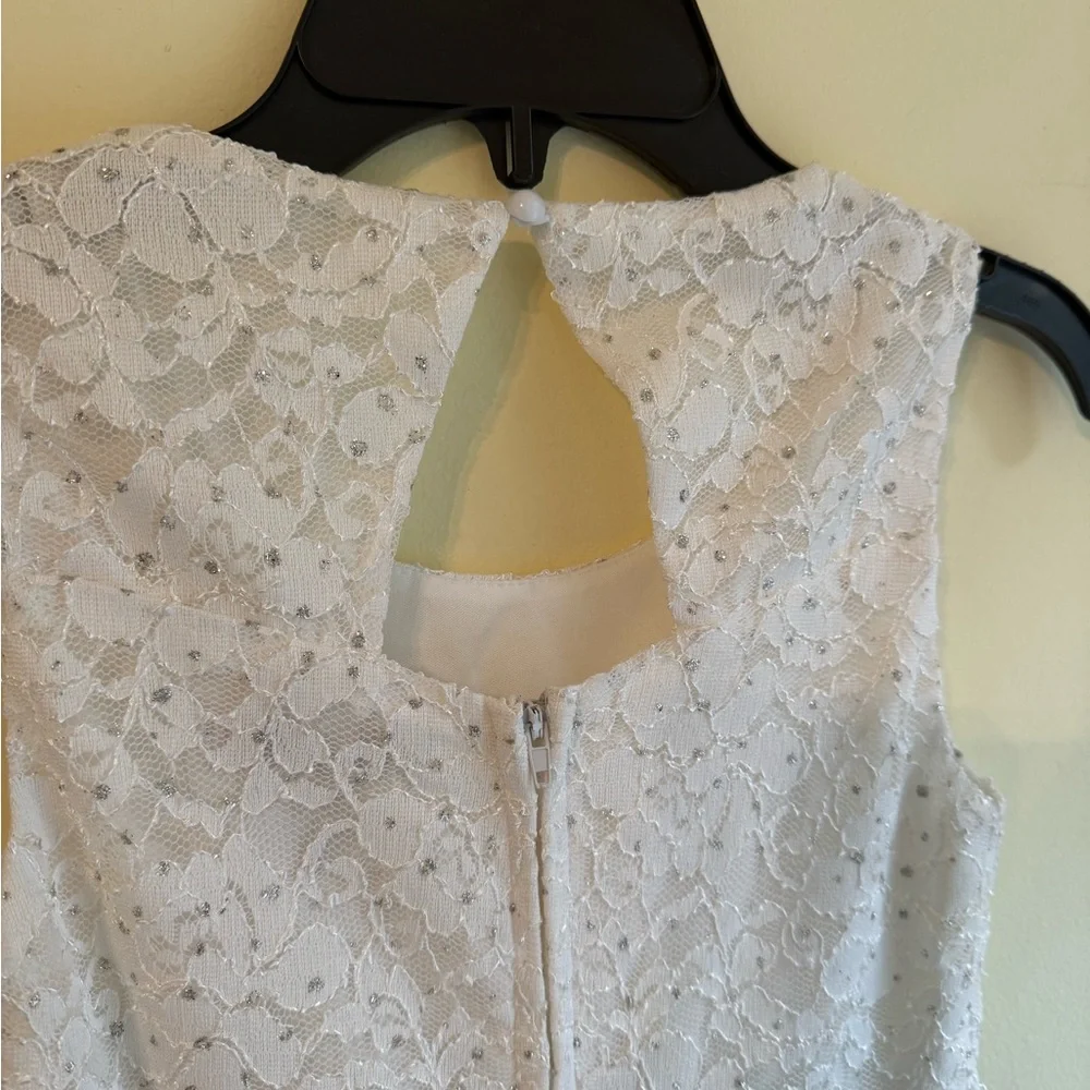 Speechless White Lace and Black Tulle Kids Dress *NEW WITH TAGS*